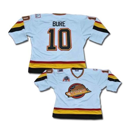Men's Vancouver Canucks #10 Pavel Bure White Throwback CCM Jersey on  sale,for Cheap,wholesale from China