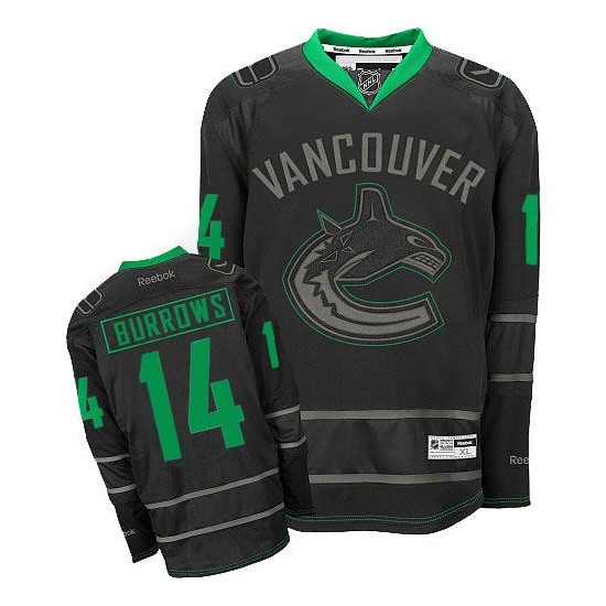 Vancouver Canucks Authentic Black Flying Skate Size 56 Reebok Edge 2.0  Jersey