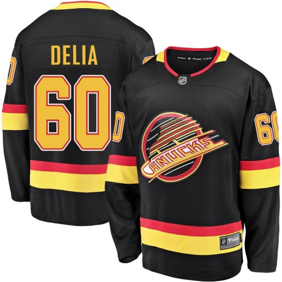 Canucks Black Skate 3rd jersey mailday, Worn on the bench by Collin Delia.  : r/hockeyjerseys