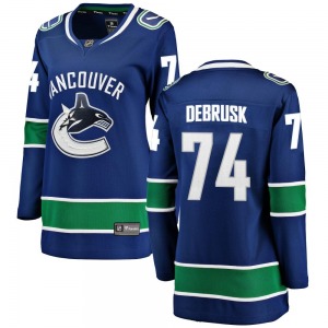 Women's Jake DeBrusk Vancouver Canucks Fanatics Branded Breakaway Blue Home Jersey