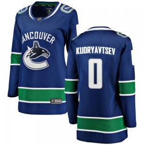 Women's Kirill Kudryavtsev Vancouver Canucks Fanatics Branded Breakaway Blue Home Jersey