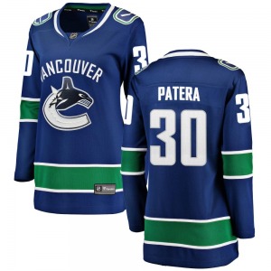 Women's Jiri Patera Vancouver Canucks Fanatics Branded Breakaway Blue Home Jersey