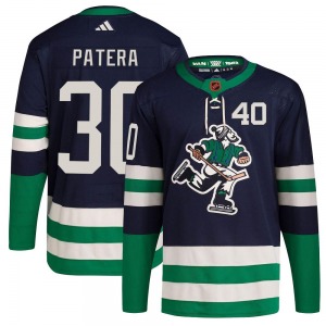 Youth Jiri Patera Vancouver Canucks Adidas Authentic Navy Reverse Retro 2.0 Jersey