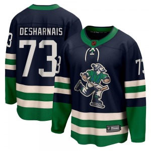 Vincent Desharnais Vancouver Canucks Fanatics Branded Breakaway Navy Special Edition 2.0 Jersey