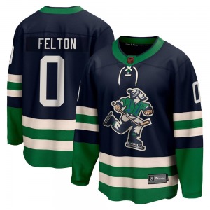 Christian Felton Vancouver Canucks Fanatics Branded Breakaway Navy Special Edition 2.0 Jersey