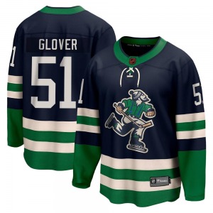 Ty Glover Vancouver Canucks Fanatics Branded Breakaway Navy Special Edition 2.0 Jersey