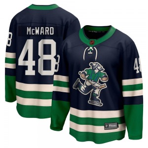 Cole McWard Vancouver Canucks Fanatics Branded Breakaway Navy Special Edition 2.0 Jersey