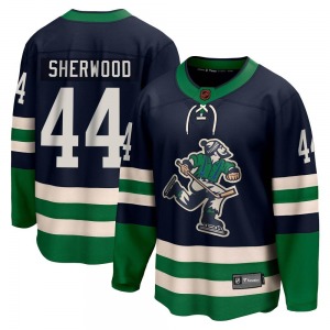 Kiefer Sherwood Vancouver Canucks Fanatics Branded Breakaway Navy Special Edition 2.0 Jersey