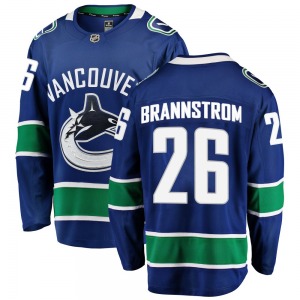 Erik Brannstrom Vancouver Canucks Fanatics Branded Breakaway Blue Home Jersey