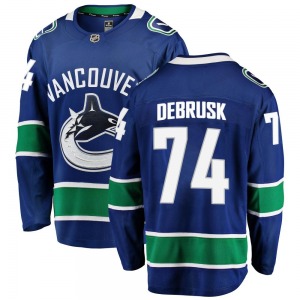 Jake DeBrusk Vancouver Canucks Fanatics Branded Breakaway Blue Home Jersey