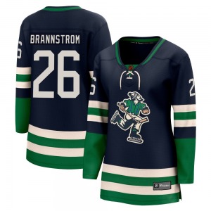 Women's Erik Brannstrom Vancouver Canucks Fanatics Branded Breakaway Navy Special Edition 2.0 Jersey