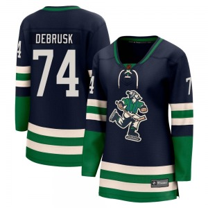 Women's Jake DeBrusk Vancouver Canucks Fanatics Branded Breakaway Navy Special Edition 2.0 Jersey