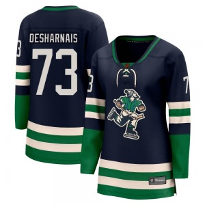 Women's Vincent Desharnais Vancouver Canucks Fanatics Branded Breakaway Navy Special Edition 2.0 Jersey