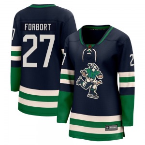 Women's Derek Forbort Vancouver Canucks Fanatics Branded Breakaway Navy Special Edition 2.0 Jersey