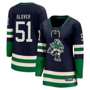 Women's Ty Glover Vancouver Canucks Fanatics Branded Breakaway Navy Special Edition 2.0 Jersey