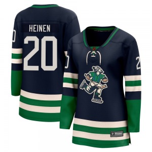 Women's Danton Heinen Vancouver Canucks Fanatics Branded Breakaway Navy Special Edition 2.0 Jersey