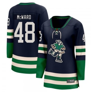 Women's Cole McWard Vancouver Canucks Fanatics Branded Breakaway Navy Special Edition 2.0 Jersey